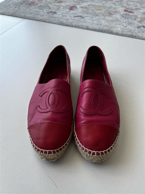 chanel espadrilles kinder|authentic Chanel espadrilles for sale.